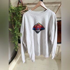 Gray vintage crewneck